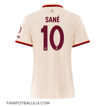 Bayern Munich Leroy Sane #10 Tricou Fotbal Replică 2024-25 Femei Treilea